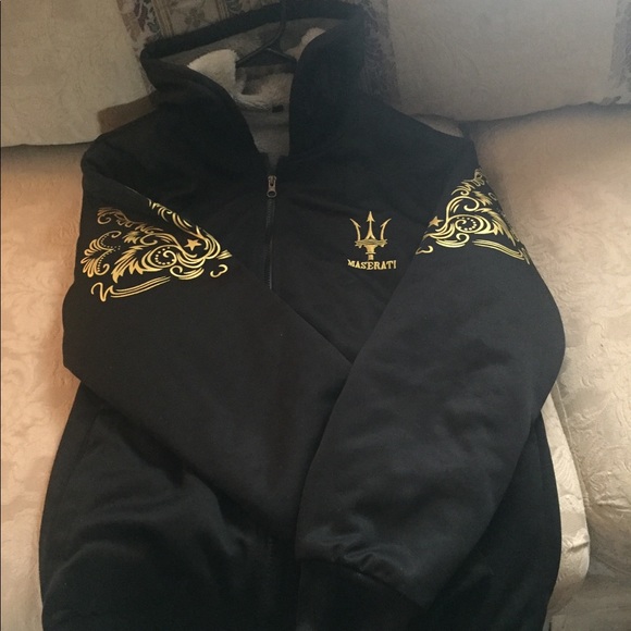 maserati leather jacket